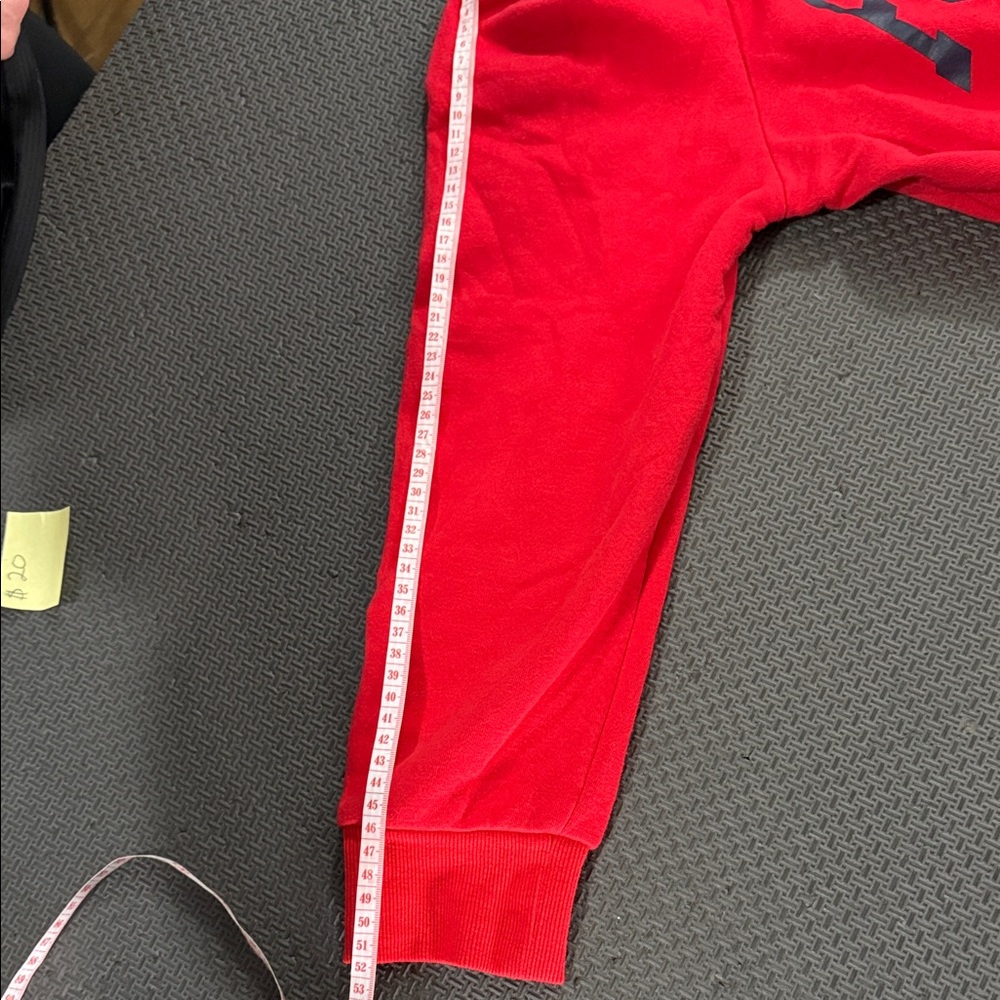 Garage Red Off-Shoulder Crop Top - Picture 9 of 9
